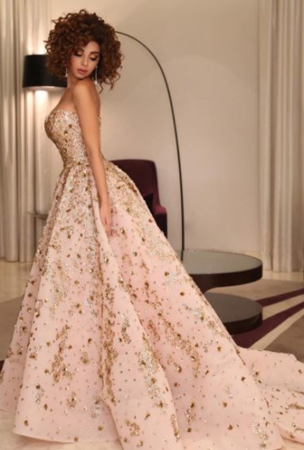 ميريام فارس بأناقة رامي القاضي