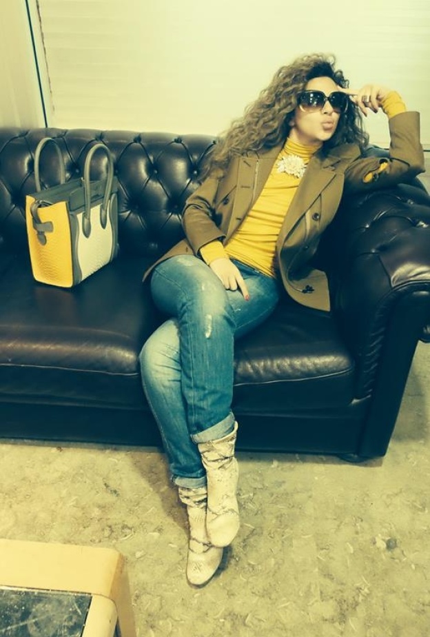  ميريام فارس قبيل توجهها الى المغرب