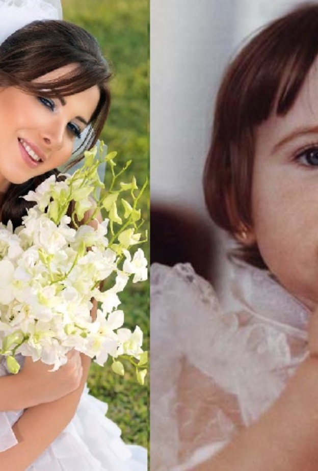 نانسي عجرم..العروس بين الماضي والحاضر