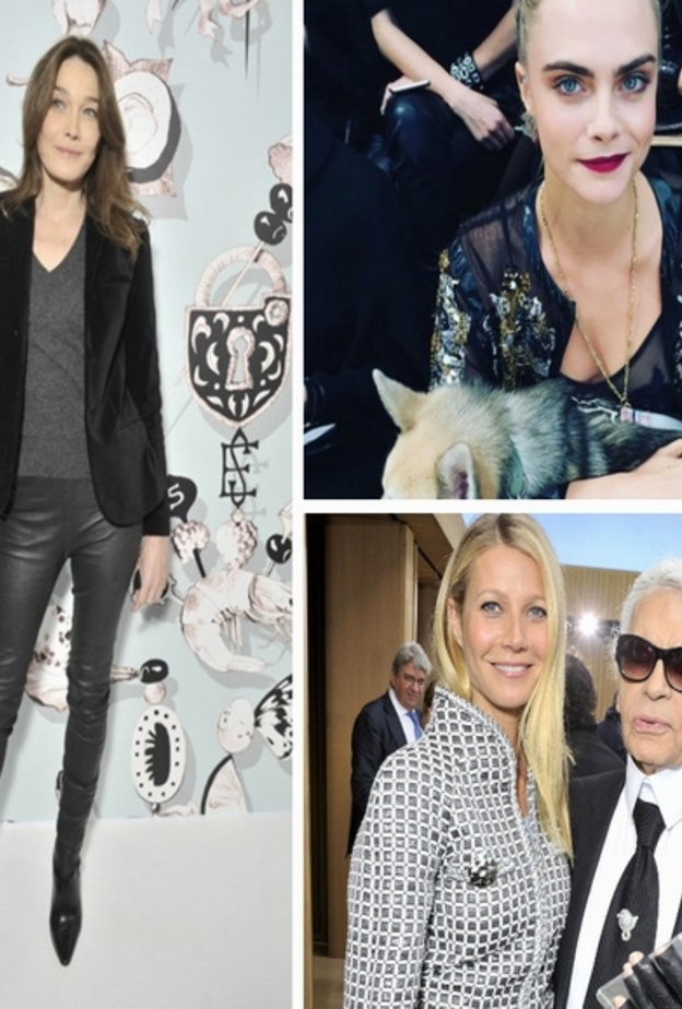 Gwyneth Paltrow at Chanel show