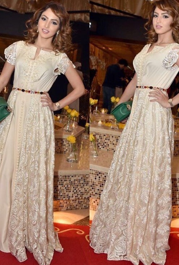 نصرة الحربي بإطلالة سهرة أنيقة