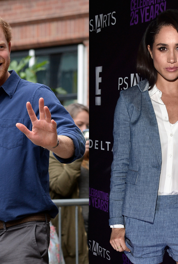 هاري و ميجان لما يظهرا سويا معا