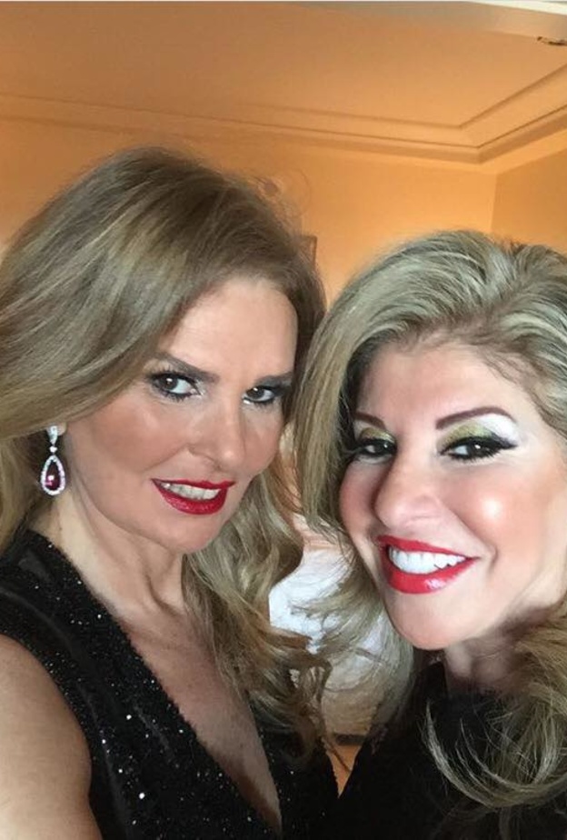 هالة سرحان ويسرا في حفل تكريمهما