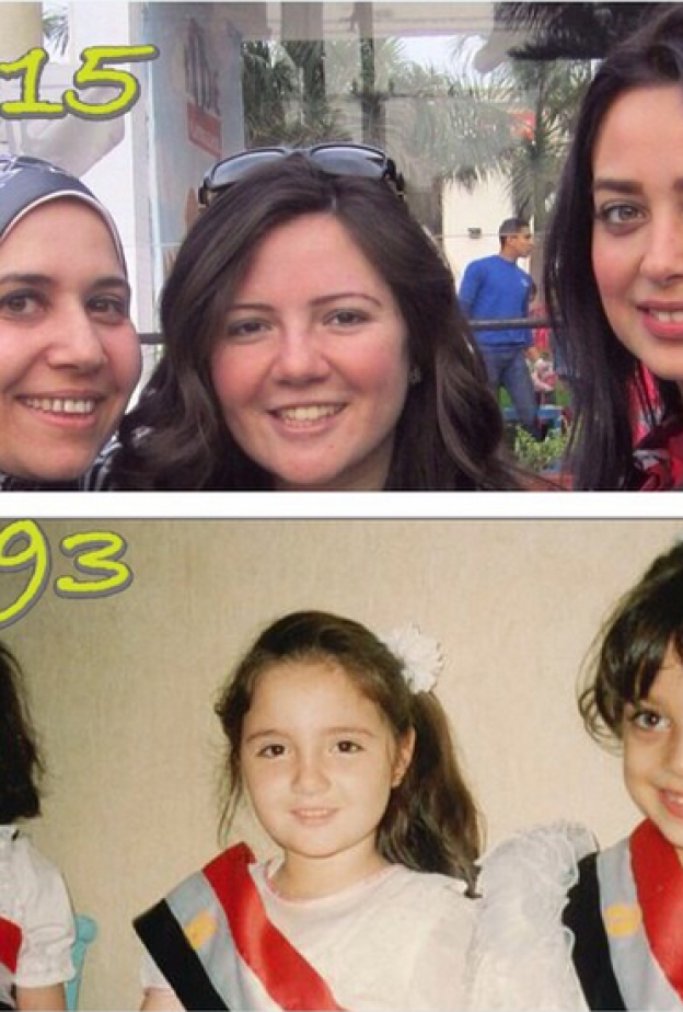 هبة مجدي تسترجع ذكرياتها