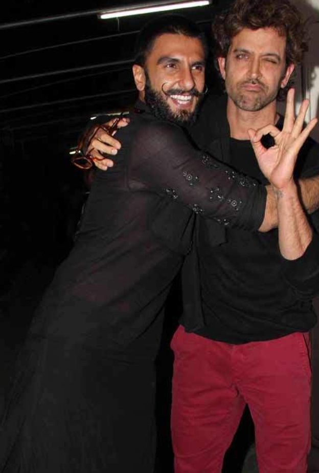 هريثيك روشان تحمس بعد أداء رانفير سينغ