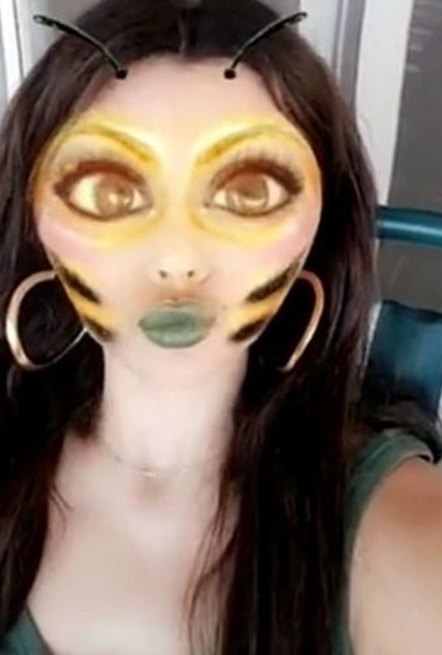 هيفاء تتحول الى نحلة