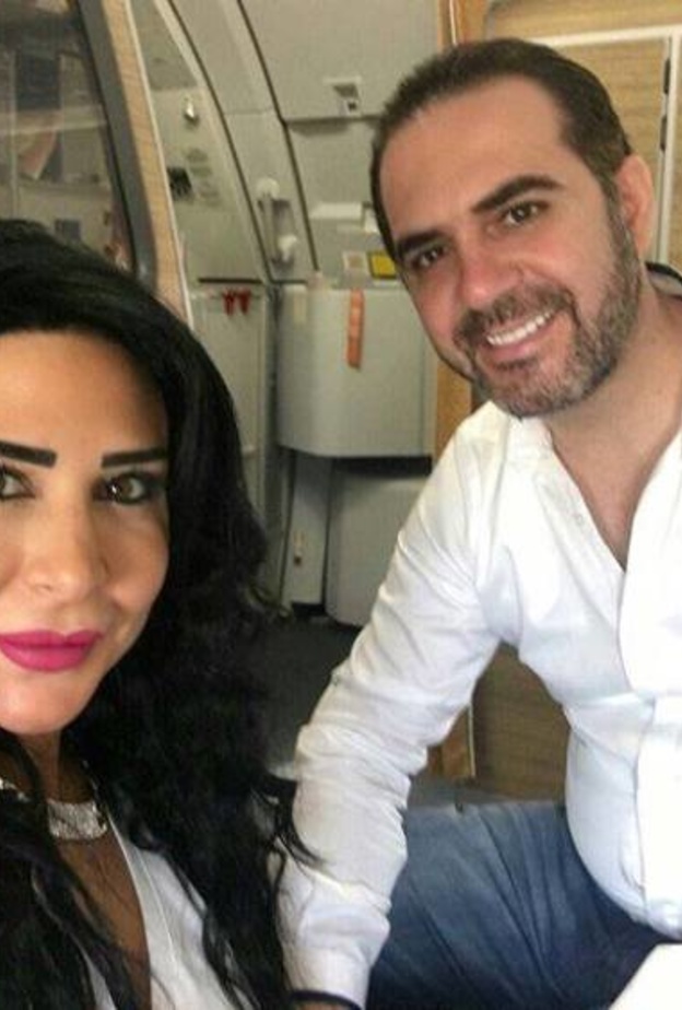 وائل جسار وزوجته