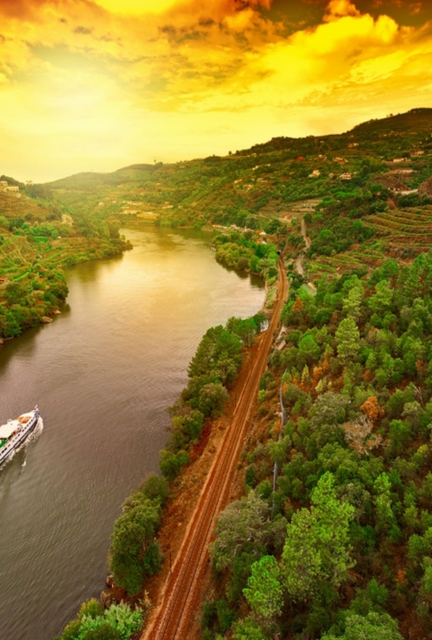 وادي دورو البرتغال ومزارع العنب