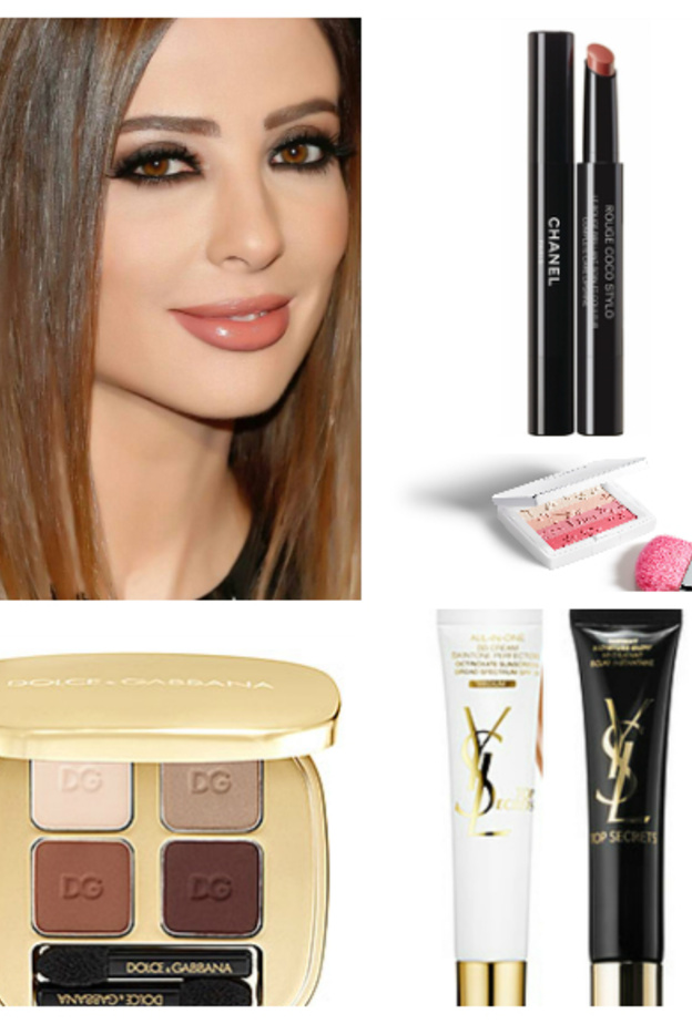 وفاء الكيلاني متألقة بمكياج سموكي