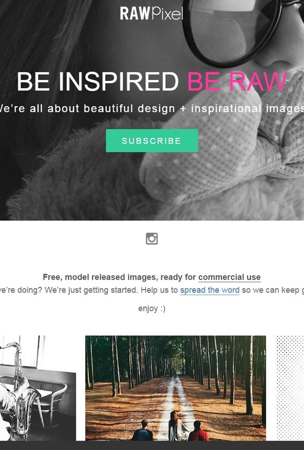 يوفر موقع Rawpixel صور عالية الجودة مجانا