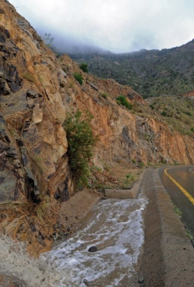 الأرصاد حذرت من سقوط الأمطار على منطقة عسير