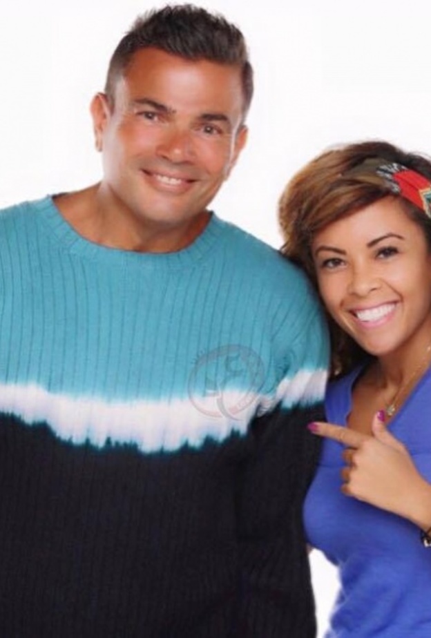 عمرو دياب وهدى الناظر