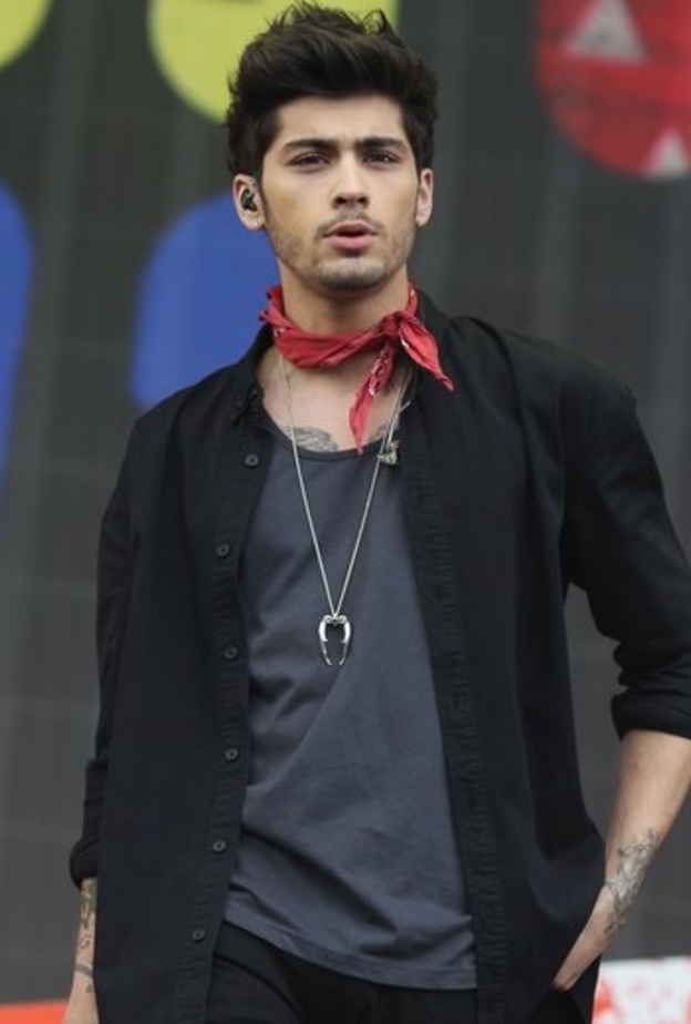 زين مالك Zayn Malik مع صديقته جيجي حديد Gigi Hadid بلوك كاجوال