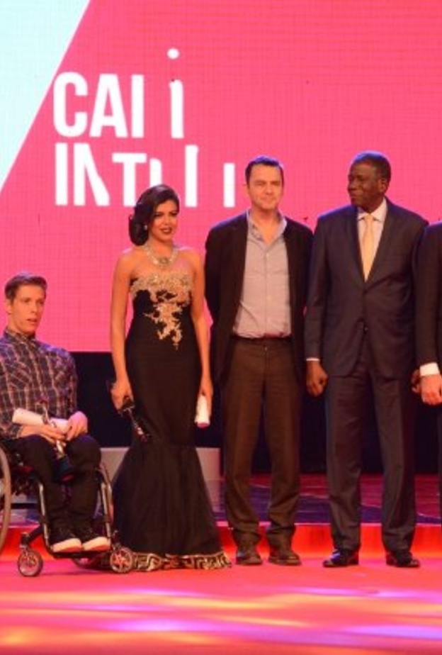 صورة للفائزين بجوائز مهرجان القاهرة السينمائى