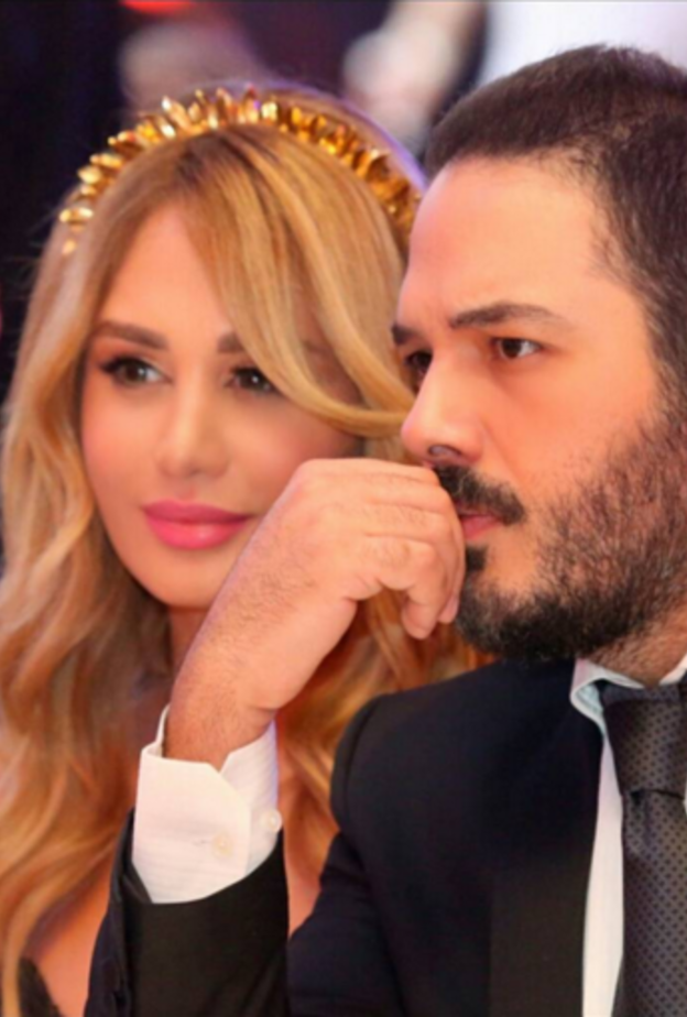 رامي عياش مع زوجته داليدا
