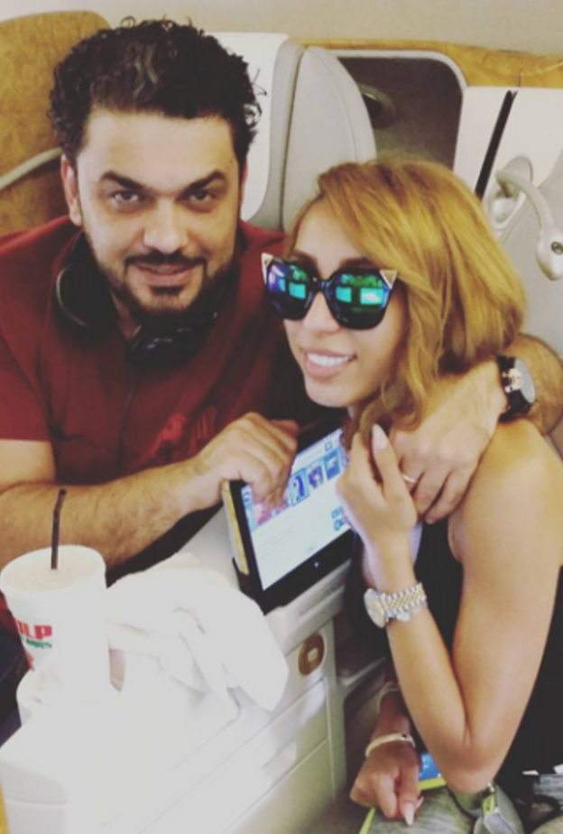 زوج دنيا بطمة يدافع عنها بضراوة