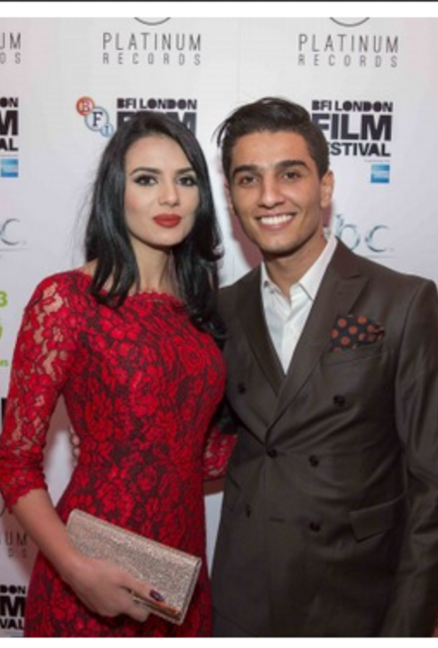 محمد عساف برفقة خطيبته