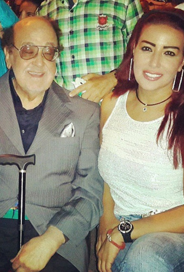 سمية الخشاب برفقة النجم حسن مصطفي