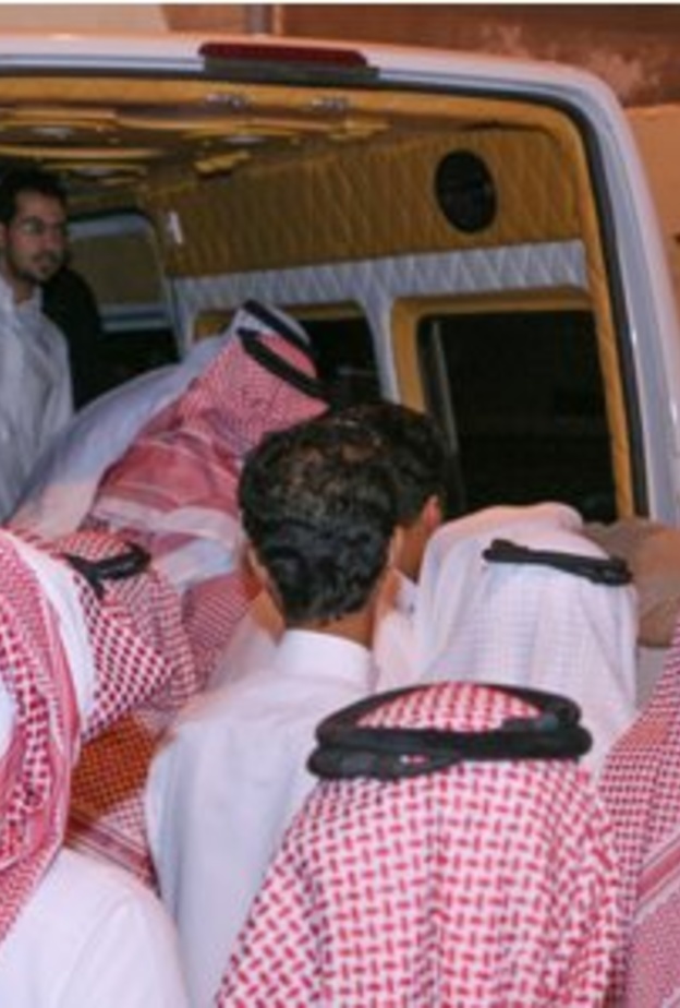 جنازة أحمد سعيد العمودي 