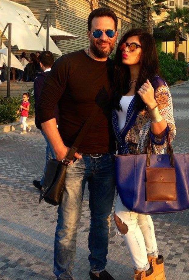 ماجد المصري وزوجته