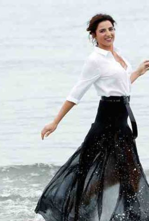 النجمة Luisa Ranieri أصرت على دخول مهرجان فينيسيا من البحر