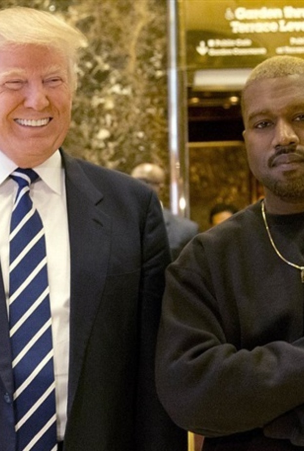 كاني ويست ودونالد ترامب