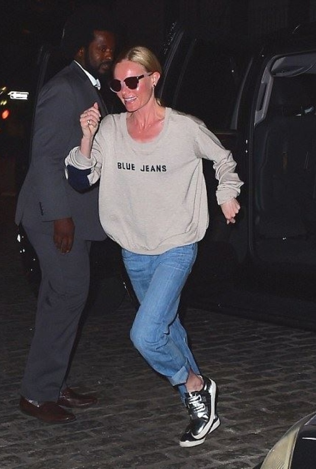 هل تمارس كيت بوسورث رياضة الهرولة ليلاً ؟