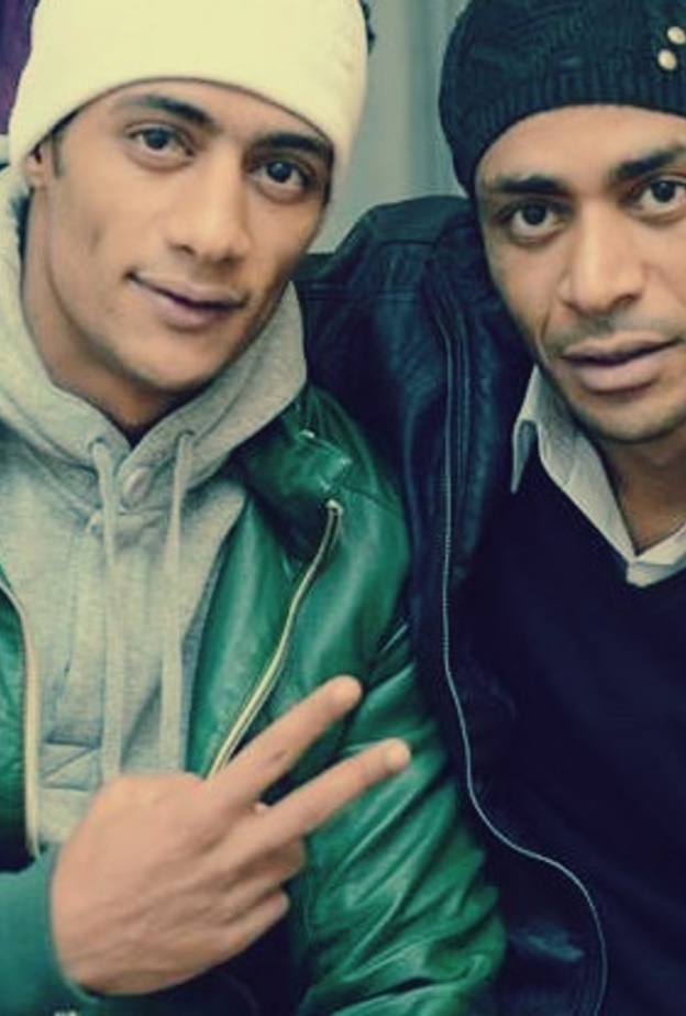 محمد رمضان وشقيقه