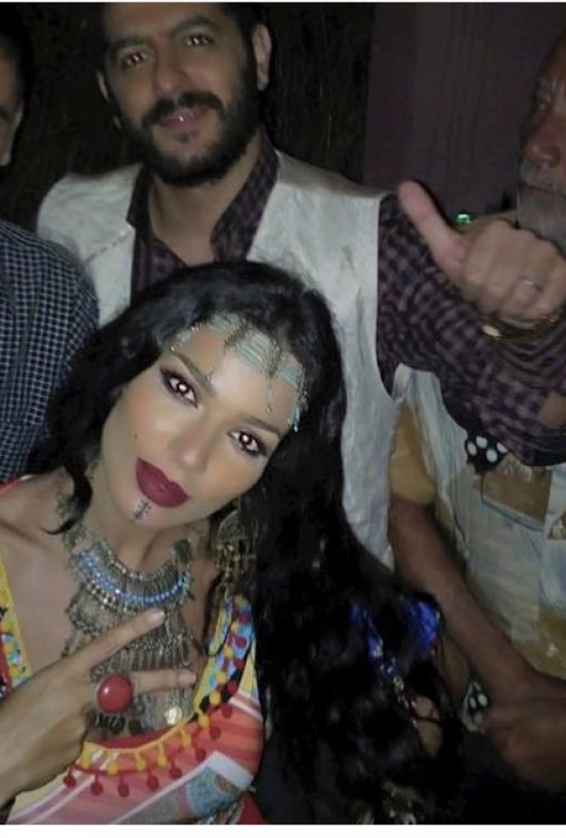 نادين نجيم تشارك متابعيها على الانستقرام هذه الصورة اثناء تصوير مسلسلها الذي سيعرض قريبا "سمرا"