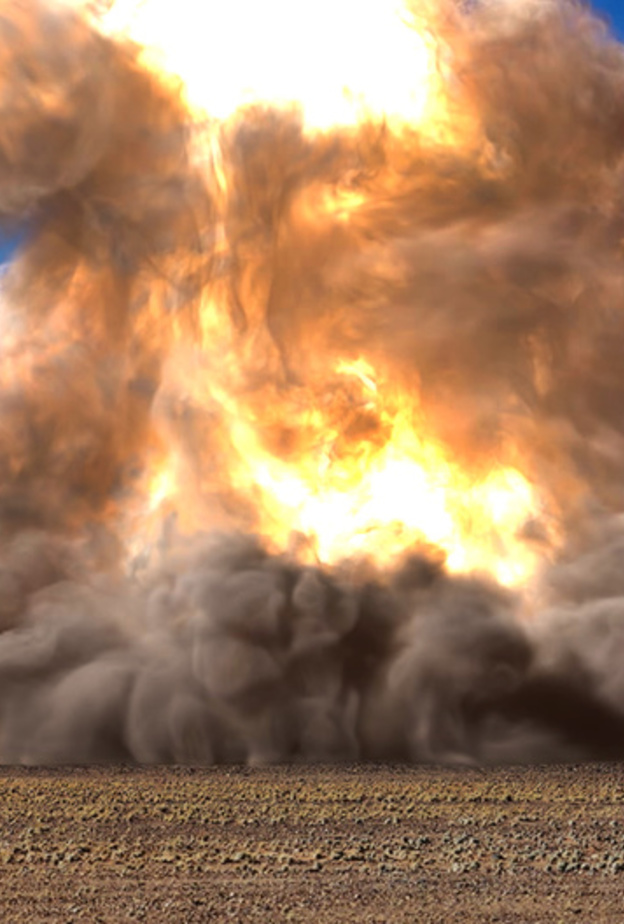 الإنفجار وقع بشكل لم يتوقعه الشباب 