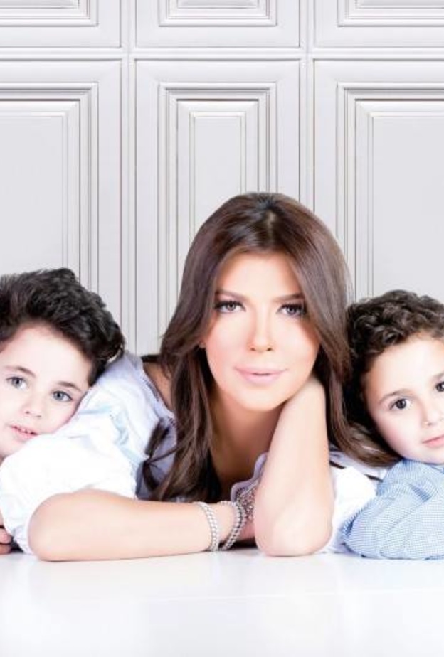 ترتبط أصالة بأبنائها بعلاقة قوية 