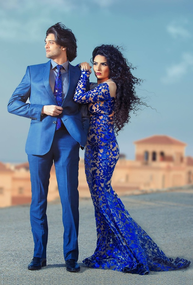 اول جلسة تصوير للنجمين الشابين بعد زفافهما