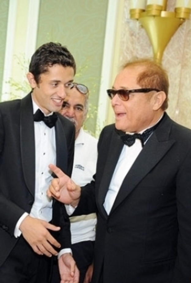 محمود عبد العزيز في عرس نجله كريم