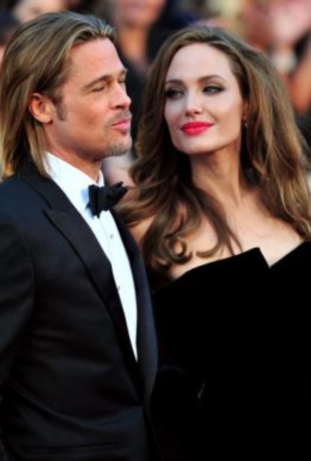 أنجلينا جولي وبراد بيت 