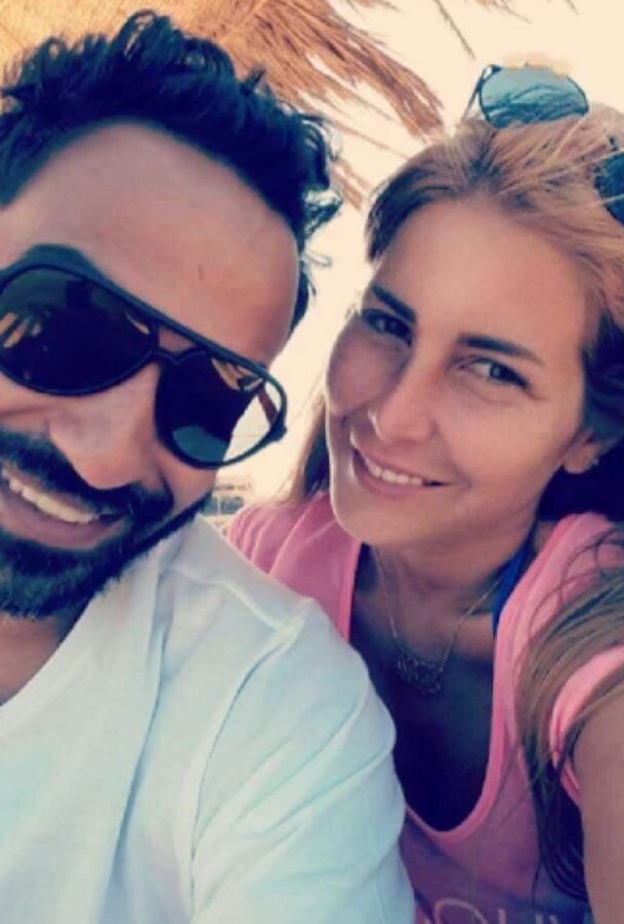 منة حسين فهمي وزوجها أحمد فهمي