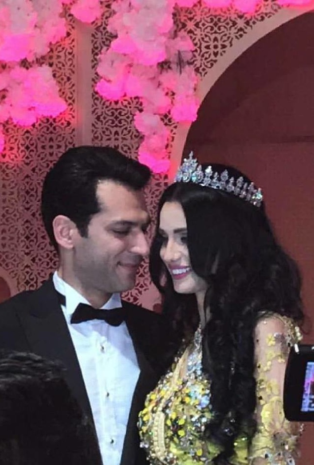 زفاف مراد يلدريم وايمان الباني