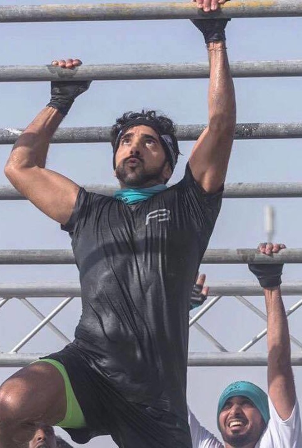 مشاركة الشيخ حمدان بن محمد في سباق ساند ستورم مرموم أعطته أهمية كبرى