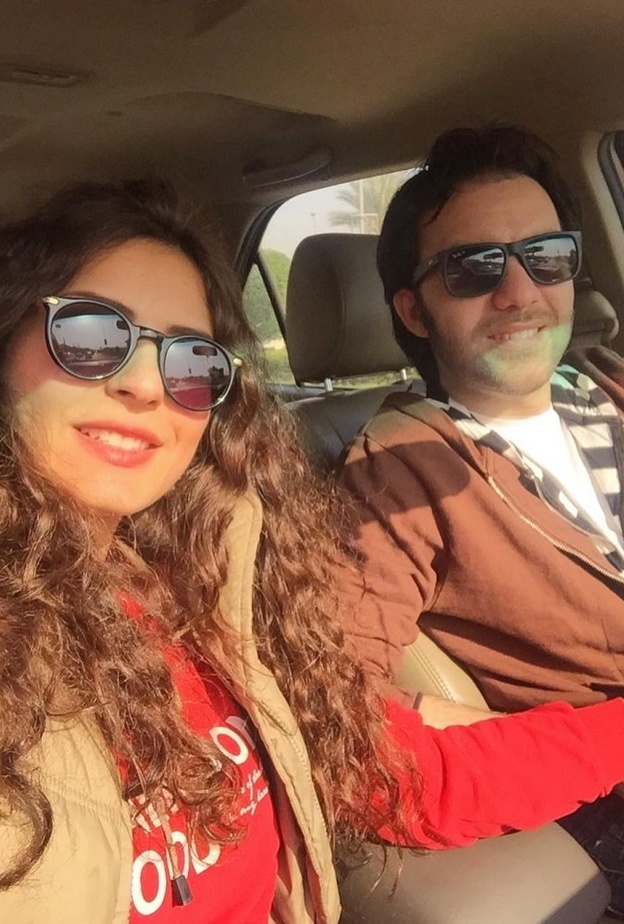 ريهام أيمن وشريف رمزي 