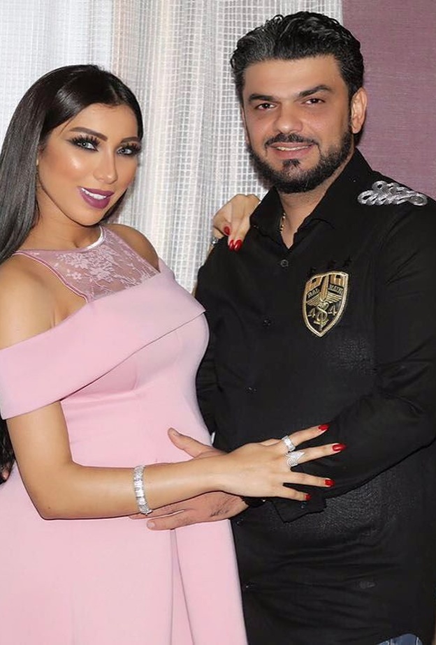 دنيا بطمة وزوجها