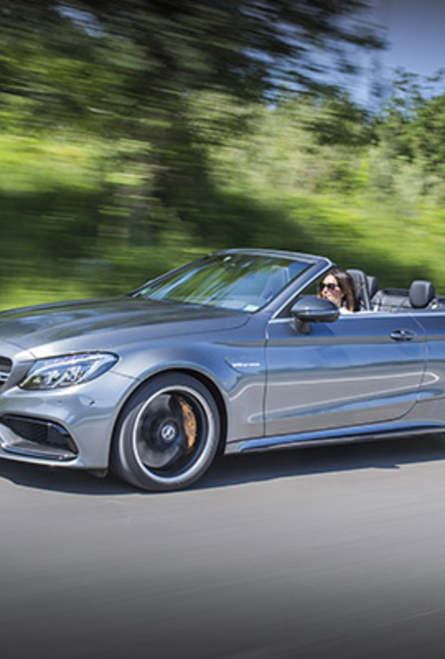 أداء فائق لسيارة C 63 كابروليه الجديدة من مرسيدس-AMG