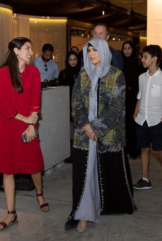 سمو الشيخة لطيفة بنت محمد بن راشد آل مكتوم تزور "أيام التصميم دبي"