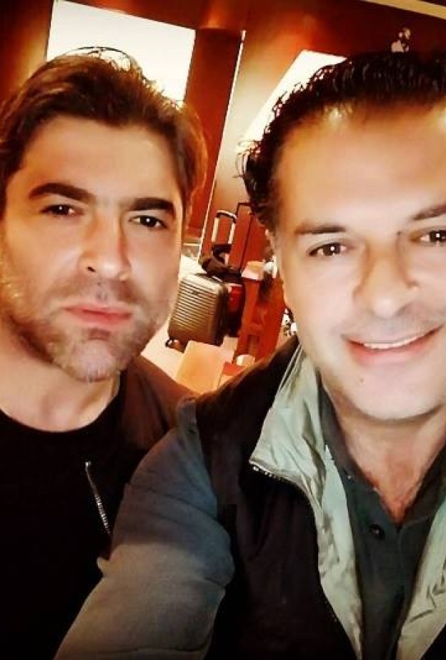 لقاء بالصدفة وسيلفي في مطار بيروت يجمع راغب علامة و وائل كفوري