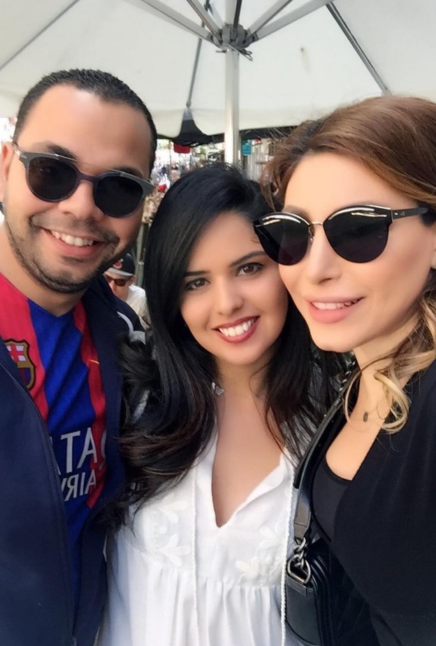 يارا في المدرجات