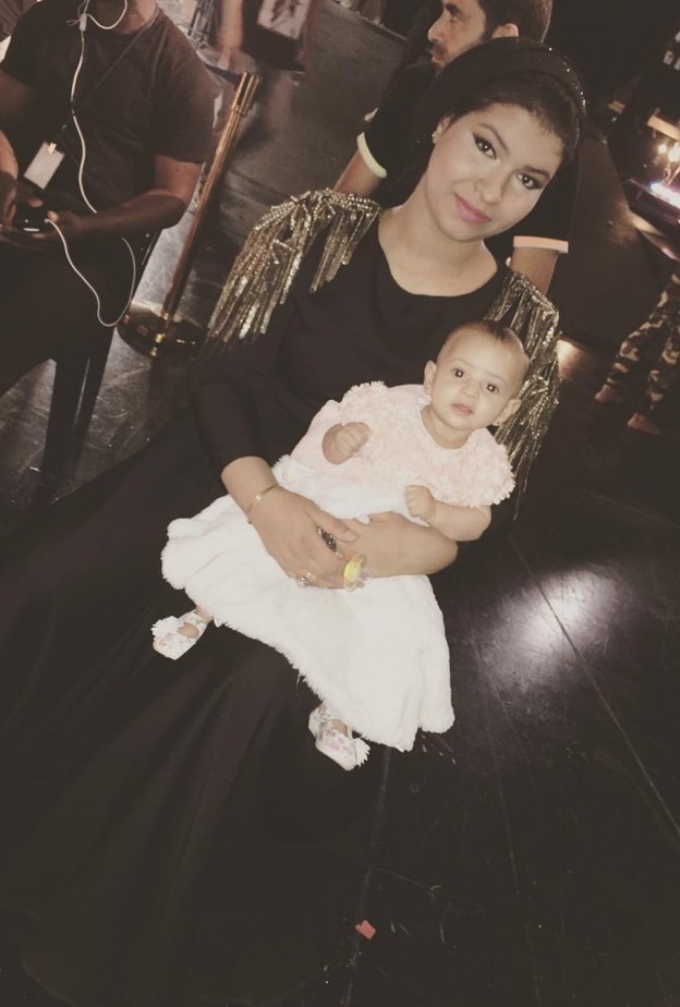 إيمان الشميطي وابنتها