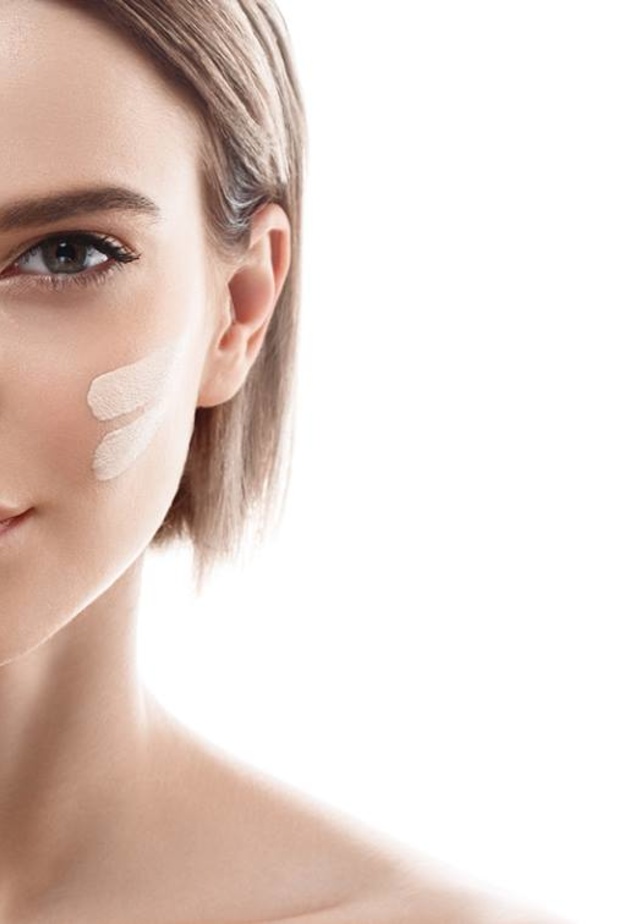 يتم استخدام درجتين من كريم الاساس