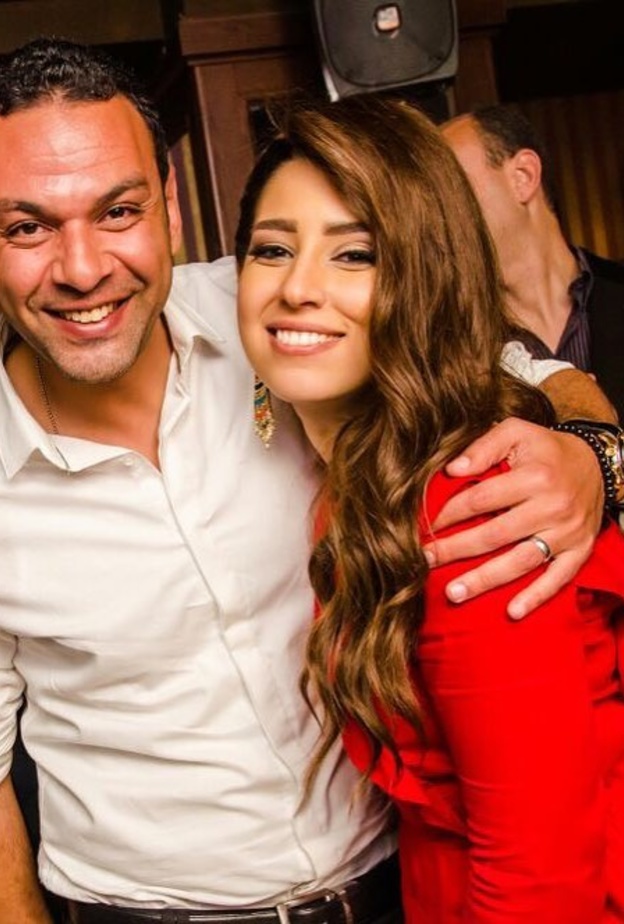 أيتن عامر وزوجها