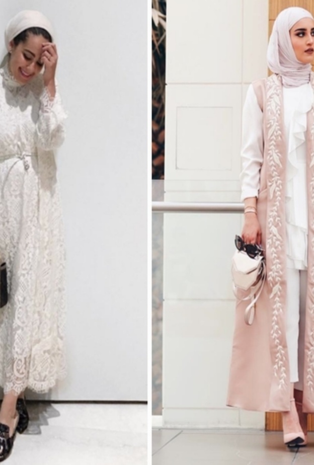من ارتدى العباية الكاجوال بطريقة أجمل دلال الدوب أم آسيا؟