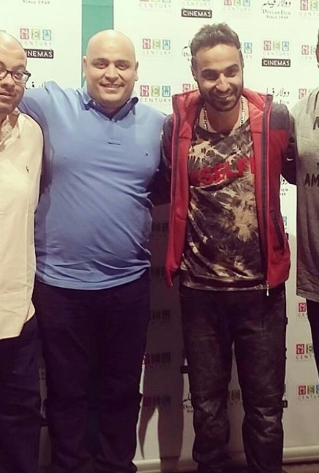 أحمد فهمى وأكرم حسنى