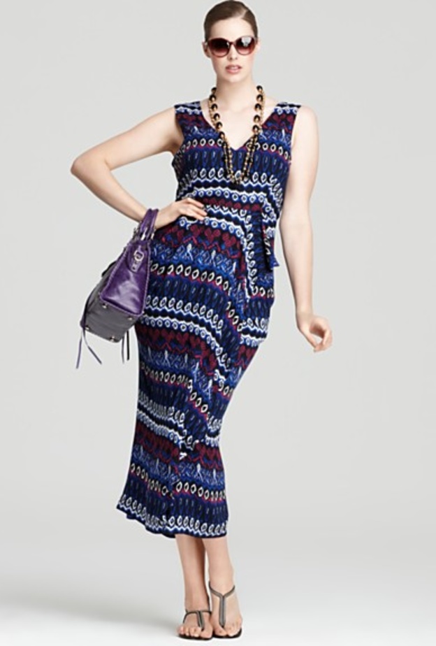 وللجسد الممتلىء أناقته مع دونا كاران