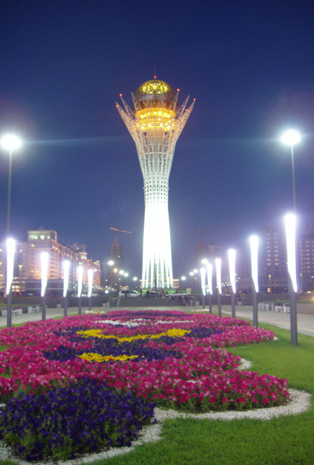 أستانة العاصمة الكازاخستانية